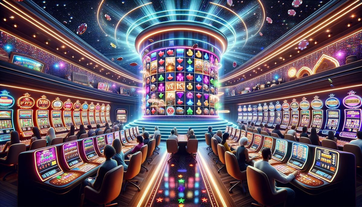 Tim skytoto di studio produksi live-dealer dengan peralatan broadcast berkualitas HD
